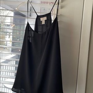 LOFT outlet black cami shell
